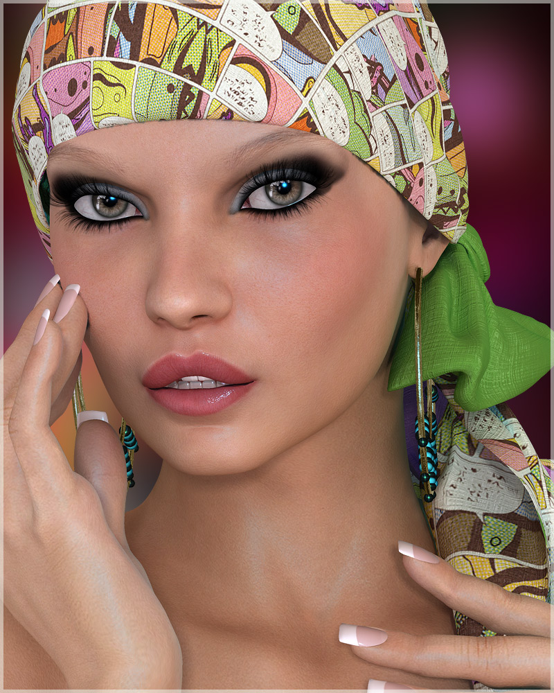 In Style for 70's Head Scarf by N/A
