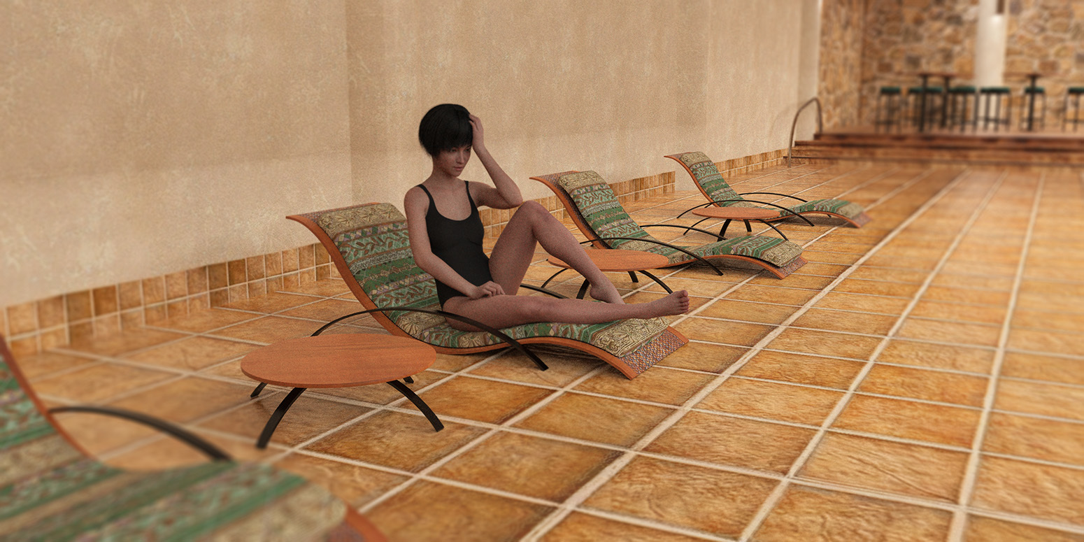 Indoor Pool Spa & Bar by N/A