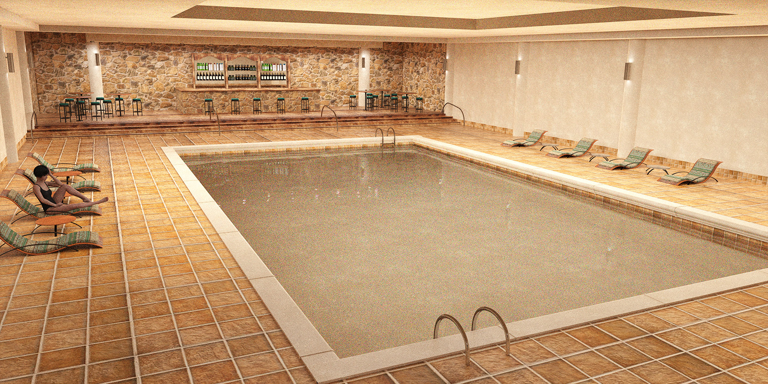 Indoor Pool Spa & Bar by N/A