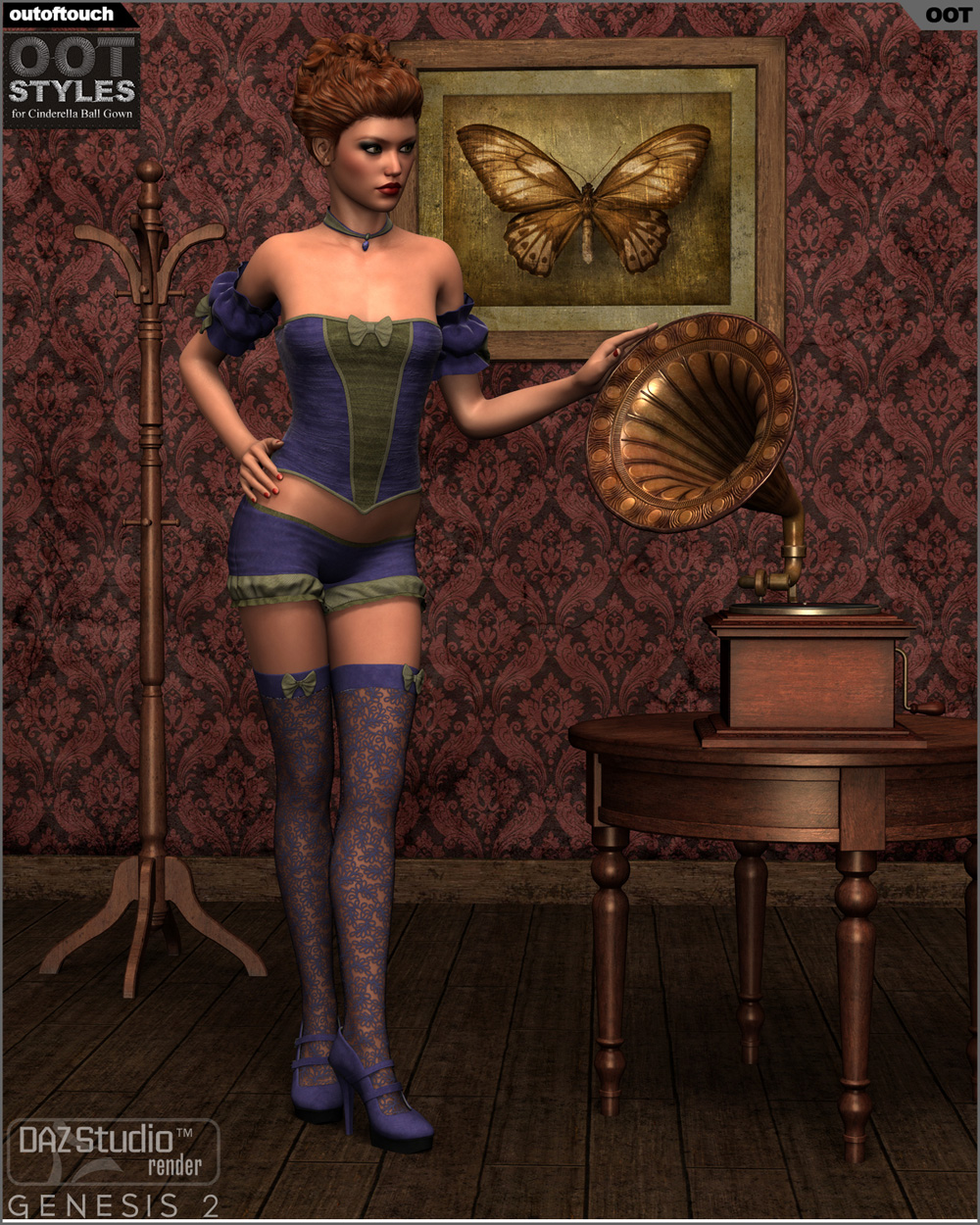 ROYAL STYLES for Cinderella Ball Gown for Genesis 2 Female(s) by N/A