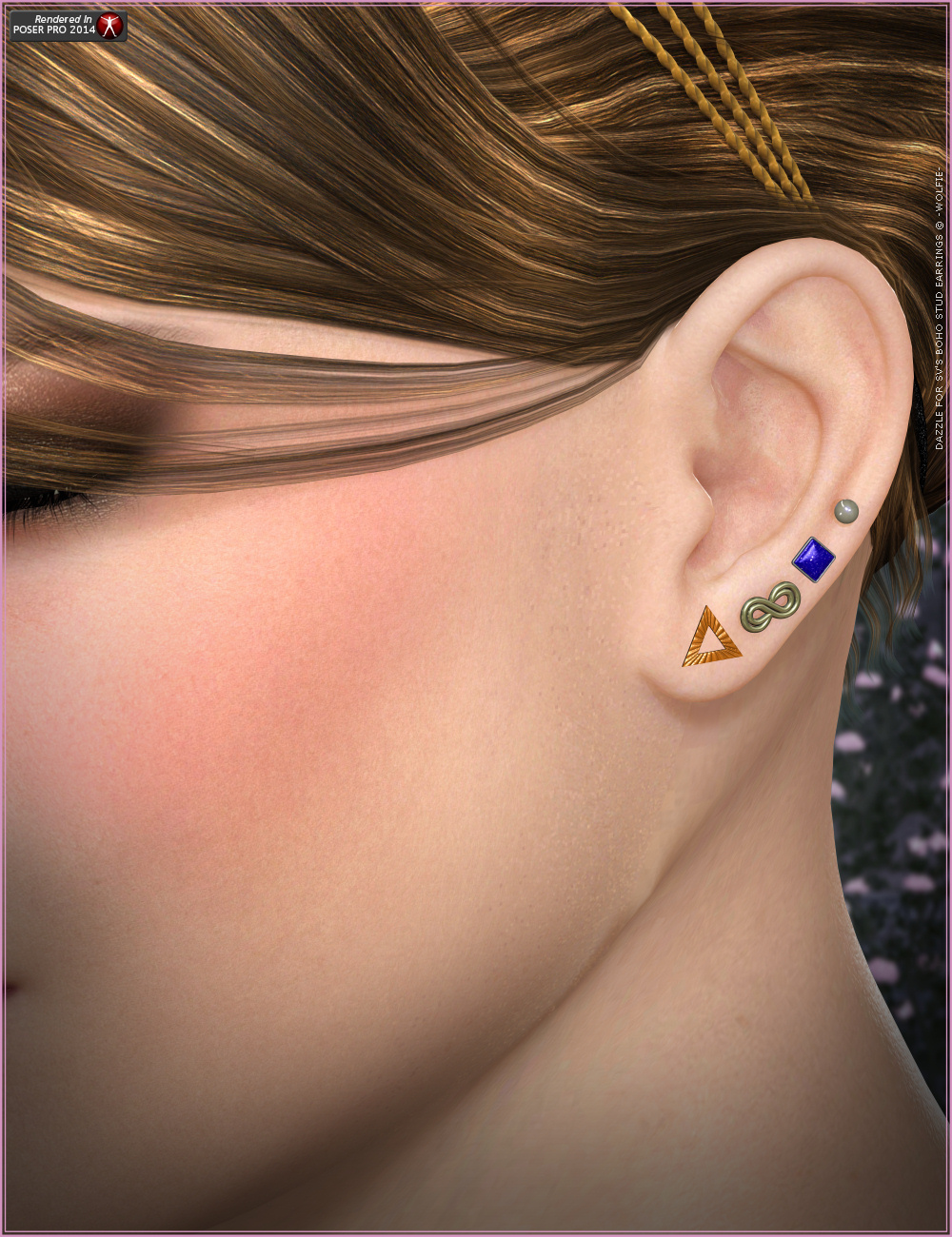 Dazzle for Boho Studs by N/A