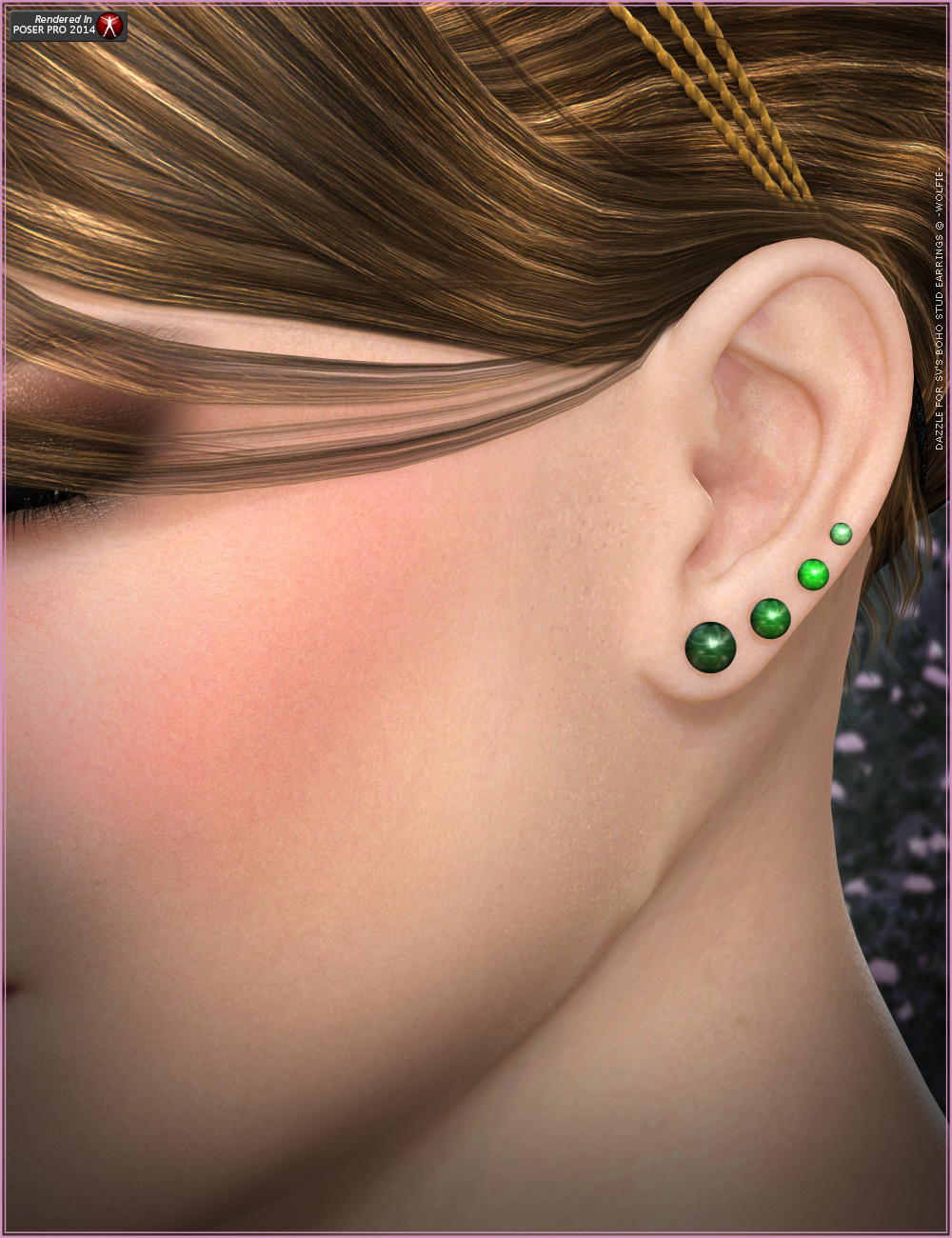 Dazzle for Boho Studs by N/A
