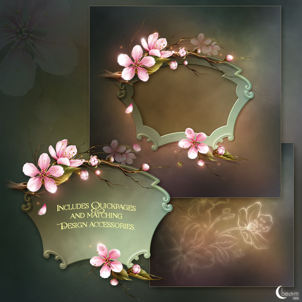 Moonbeam's Cherry Blossoms by N/A
