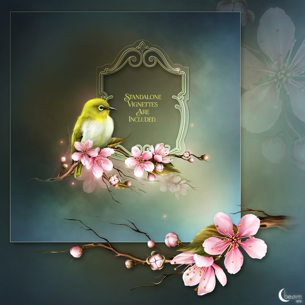 Moonbeam's Cherry Blossoms by N/A