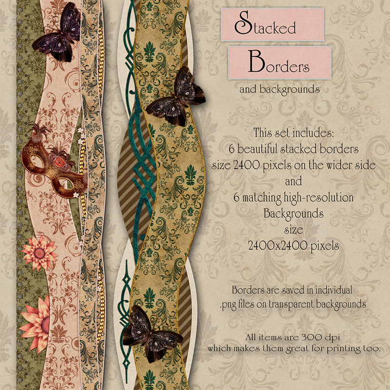 Stacked Borders by N/A