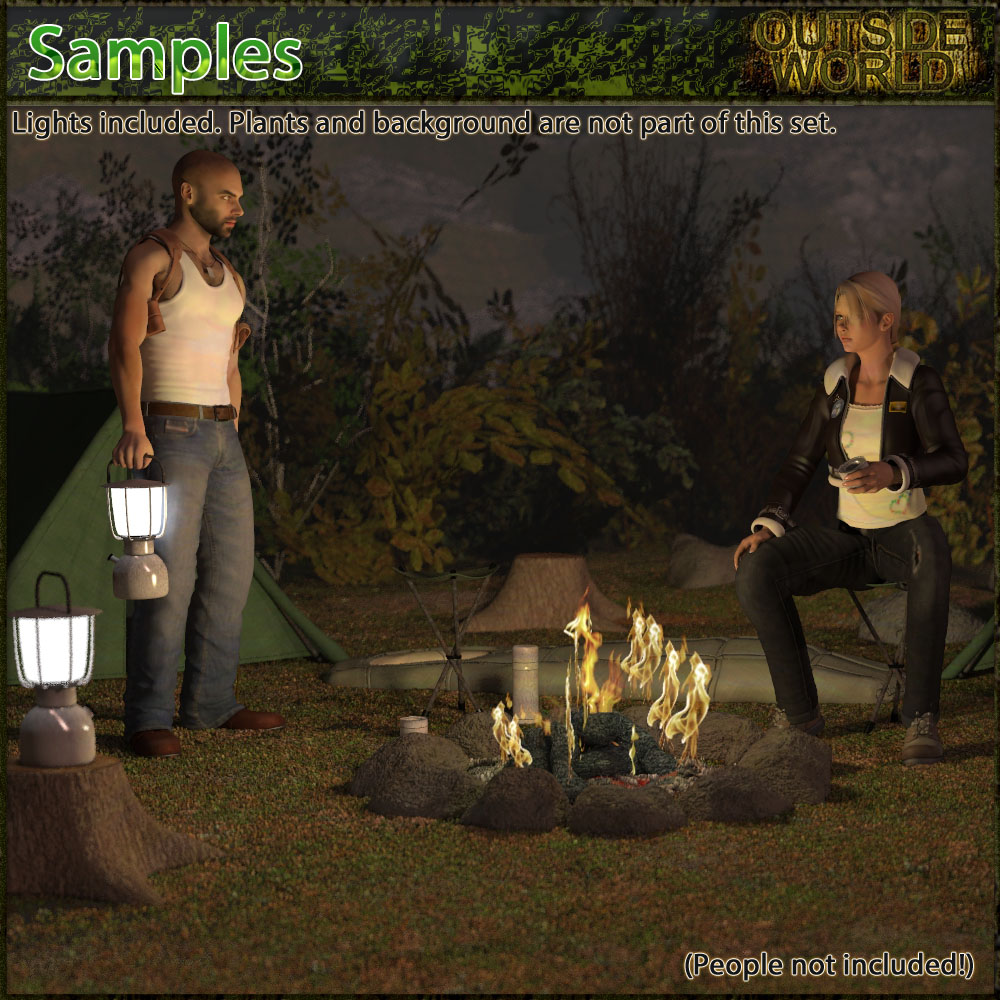 Outside World: Part4 - Camping Props by N/A