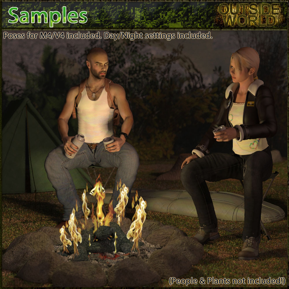 Outside World: Part4 - Camping Props by N/A