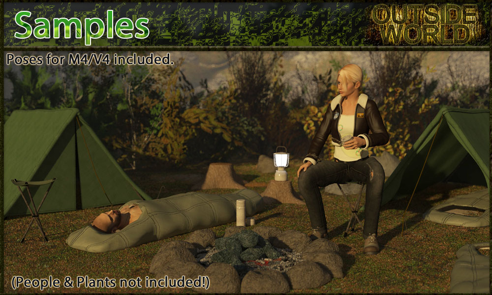 Outside World: Part4 - Camping Props by N/A
