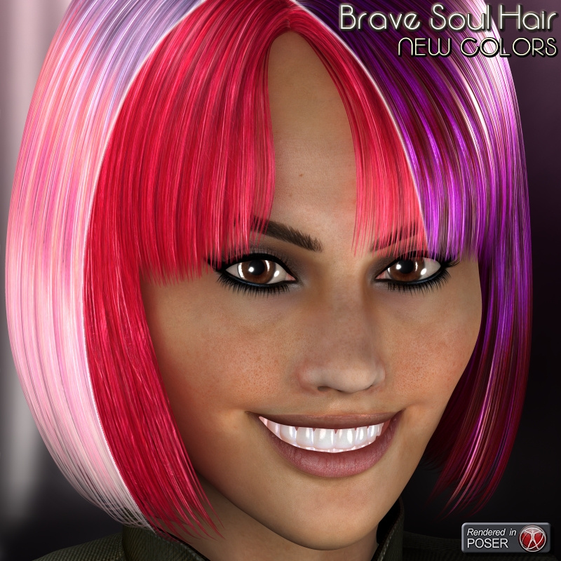 Brave Soul Hair - NEW COLORS by N/A