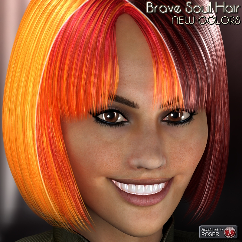 Brave Soul Hair - NEW COLORS by N/A