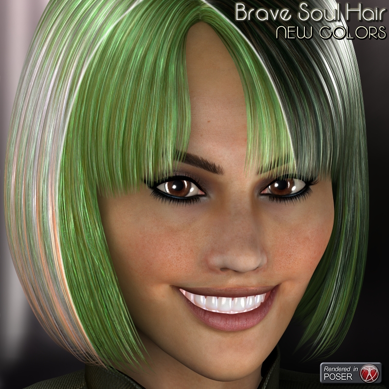 Brave Soul Hair - NEW COLORS by N/A