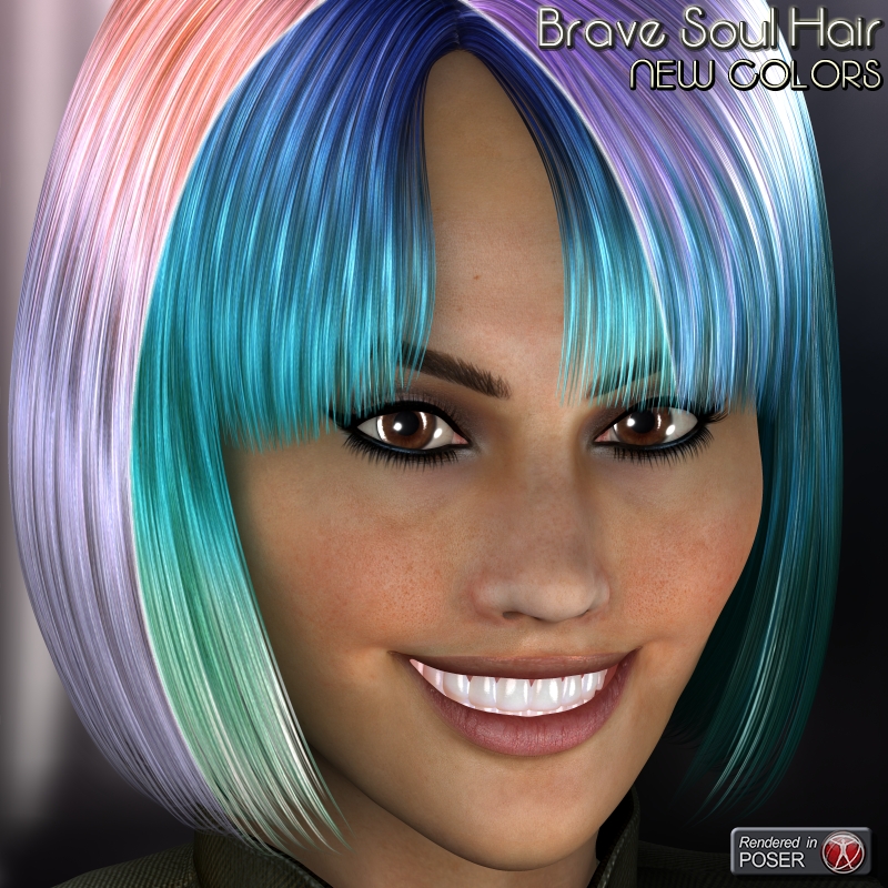 Brave Soul Hair - NEW COLORS by N/A