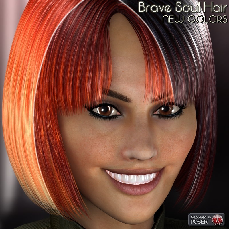 Brave Soul Hair - NEW COLORS by N/A