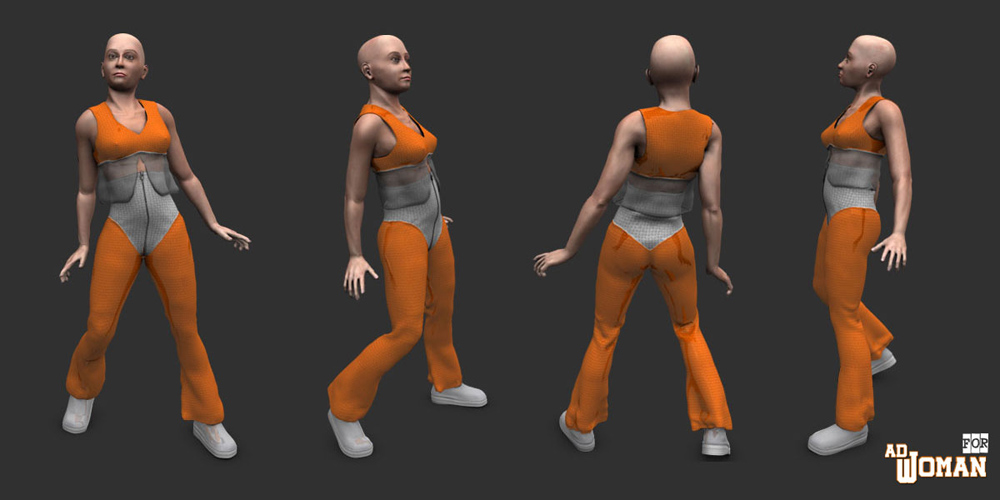 Scifi suit for adWoman by N/A
