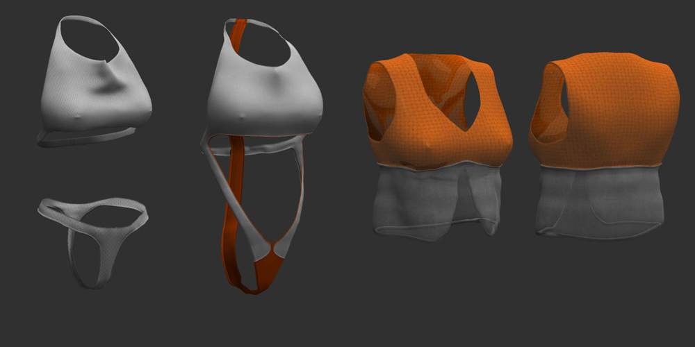 Scifi suit for adWoman by N/A