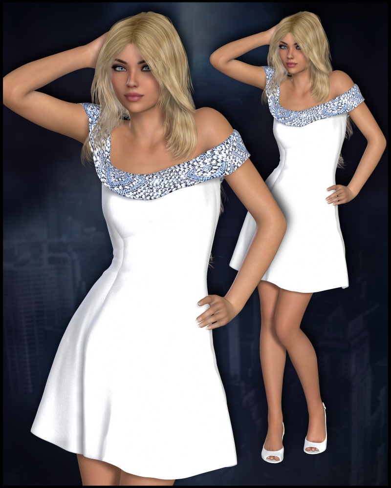 7th Ave: Shoulder Dress for G2F by N/A
