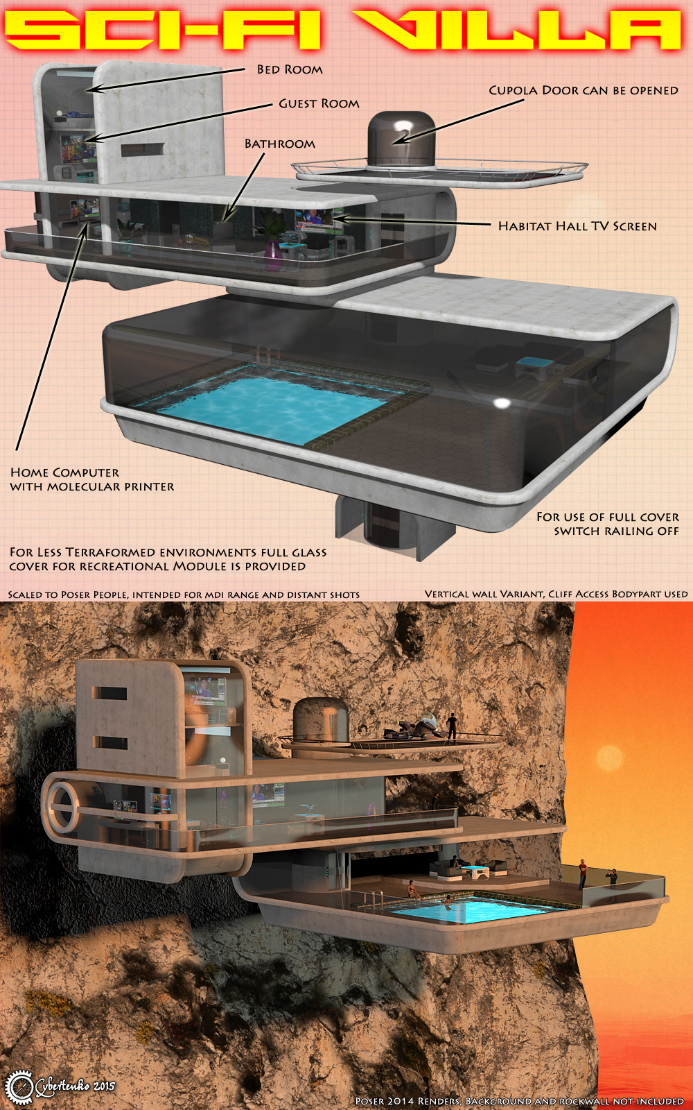 Sci-Fi Villa by N/A
