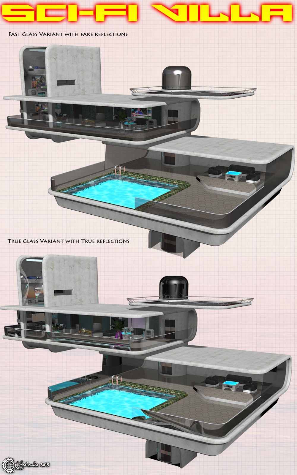 Sci-Fi Villa by N/A