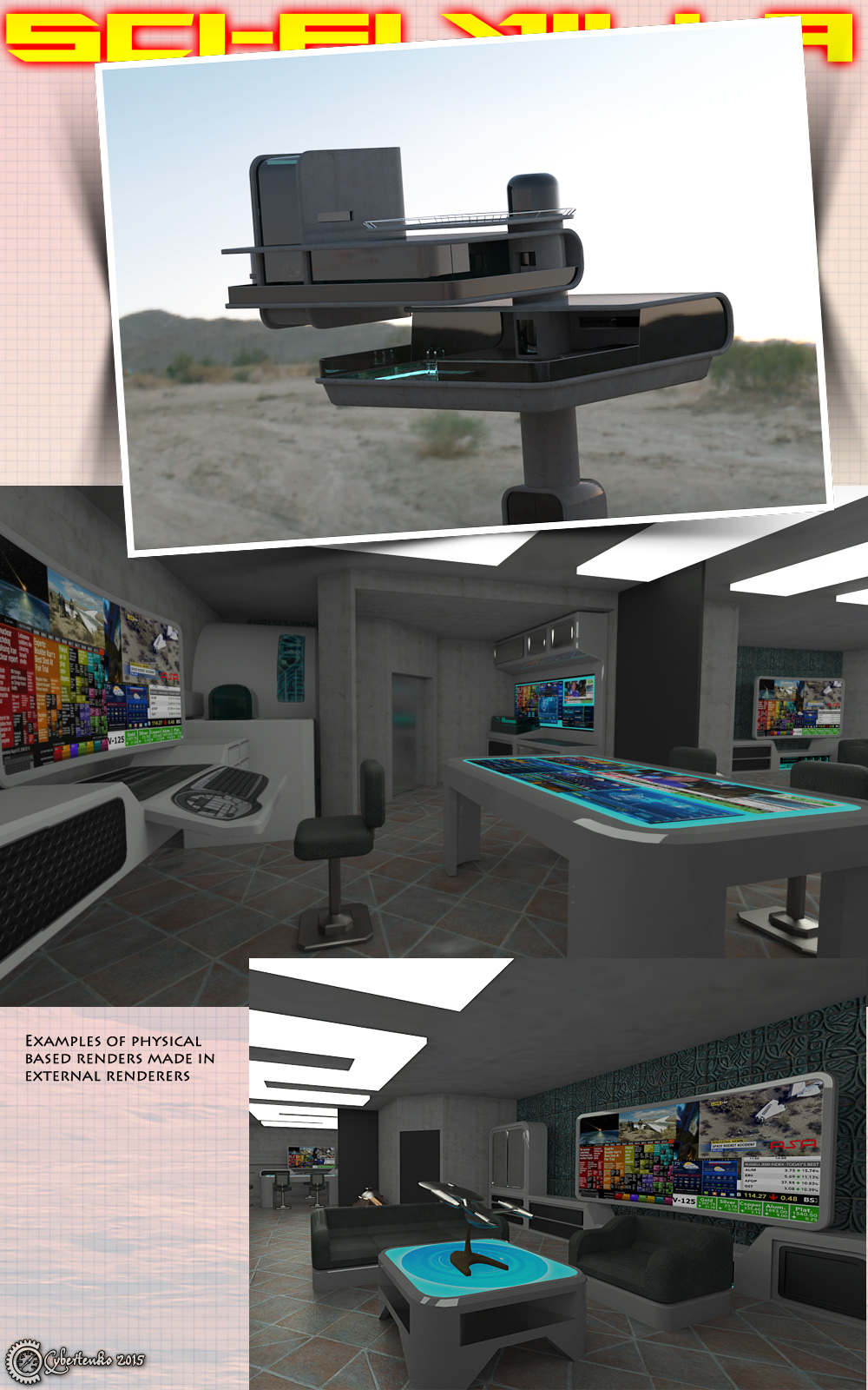 Sci-Fi Villa by N/A
