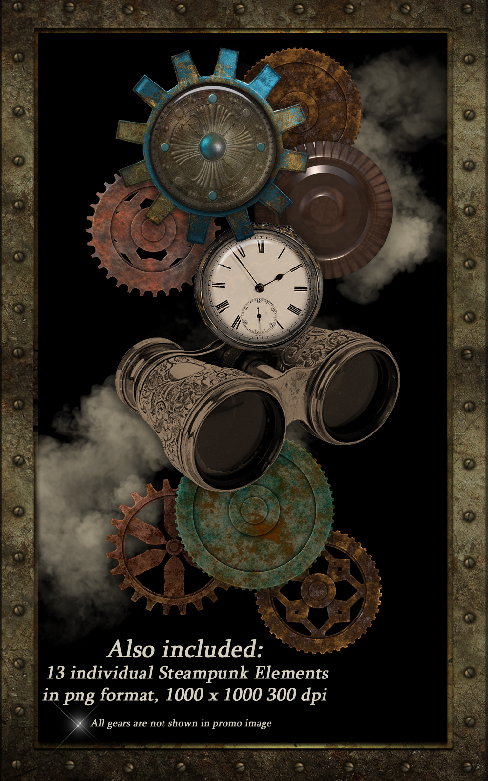 Interactive Steampunk Backgrounds by N/A