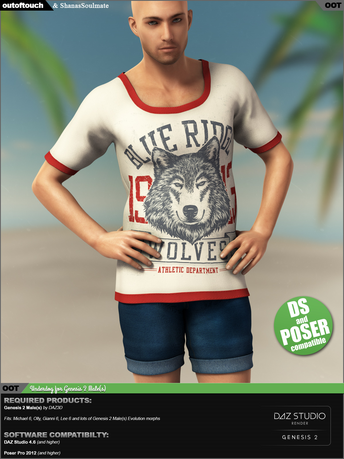 Underdog for Genesis 2 Male(s) by N/A