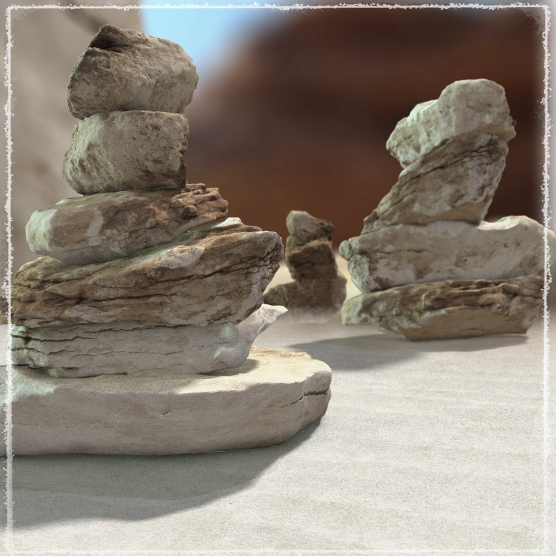 Photo Props: Layer Stones by N/A