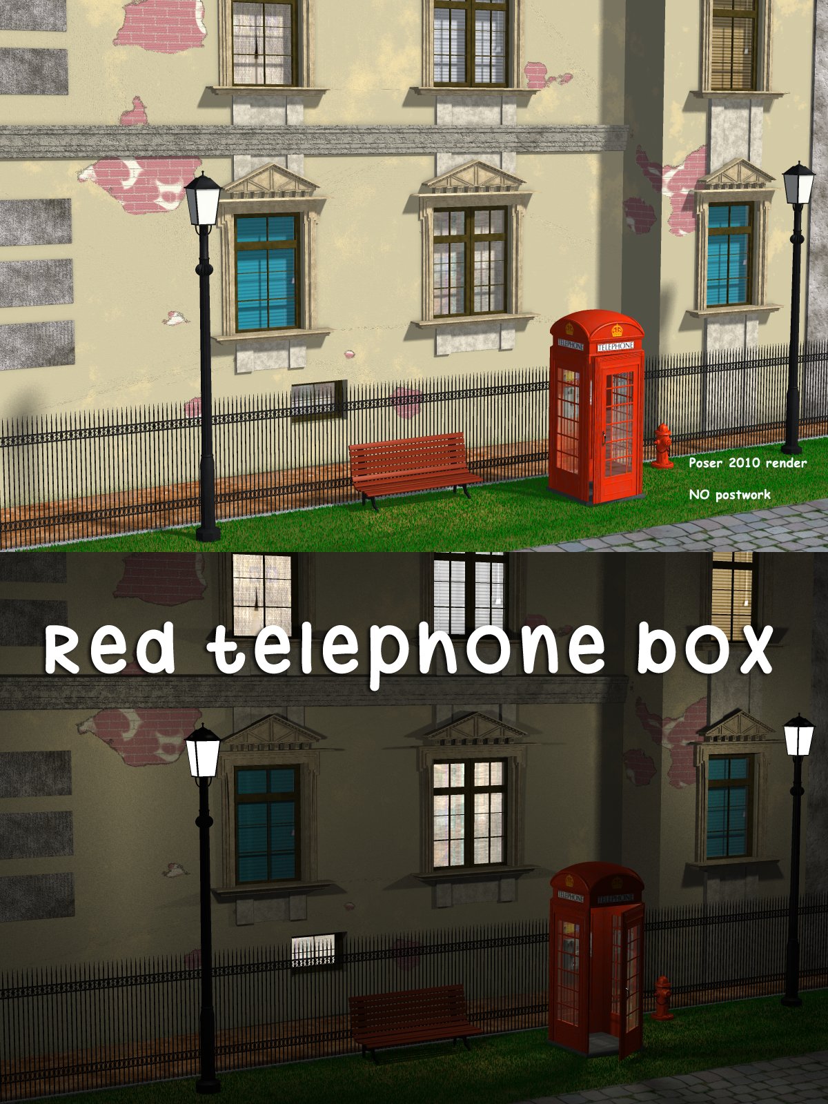 Red Telephone Box by N/A