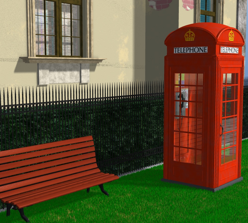 Red Telephone Box by N/A