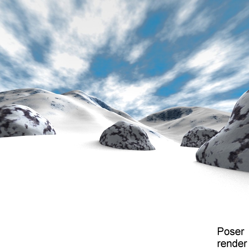 Snow mountain by N/A