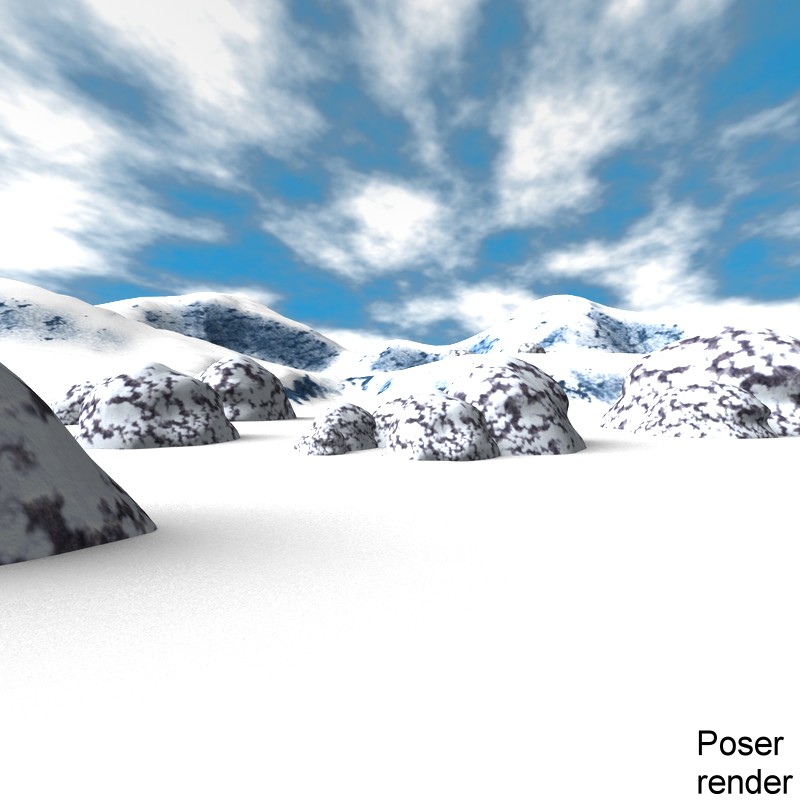Snow mountain by N/A