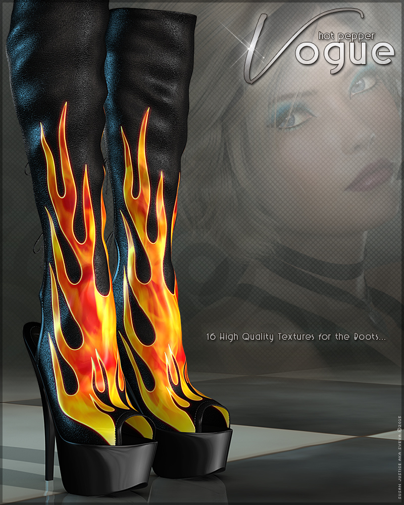 Vogue for Hot Pepper Boots by N/A