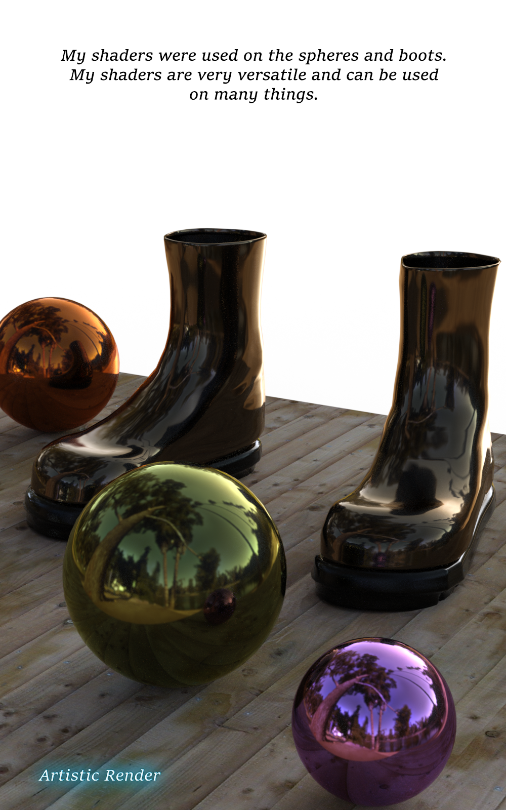 50 Iray Plain Metal Shaders by N/A