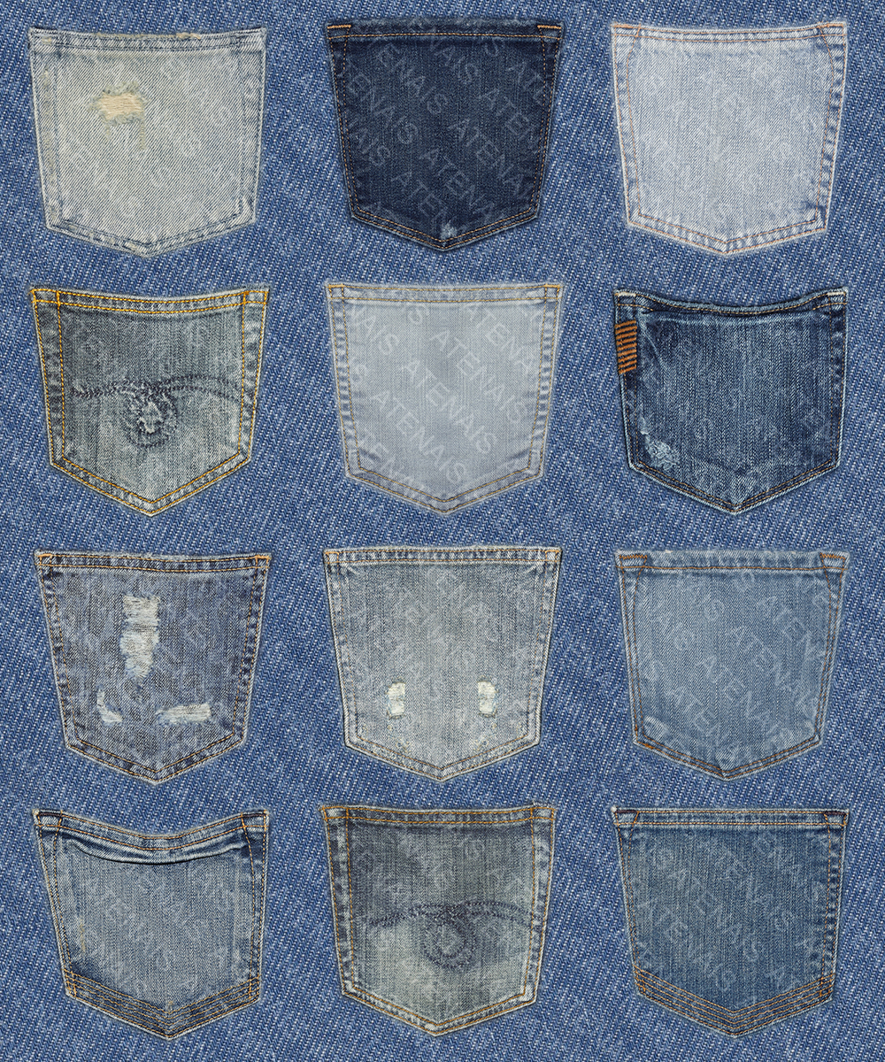 Denim Rips by N/A