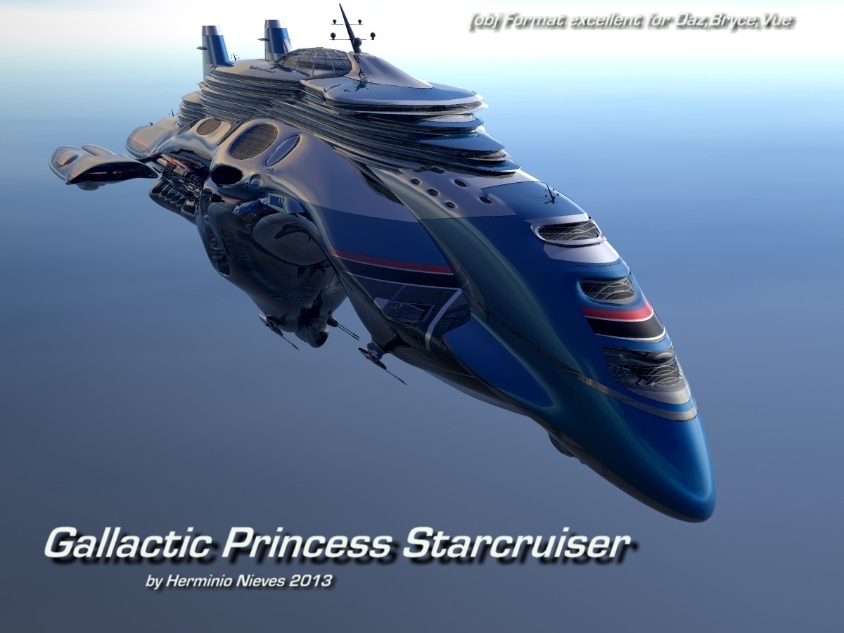Gallactic Princess Starcruiser by N/A