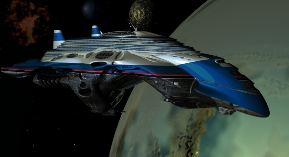 Gallactic Princess Starcruiser by N/A