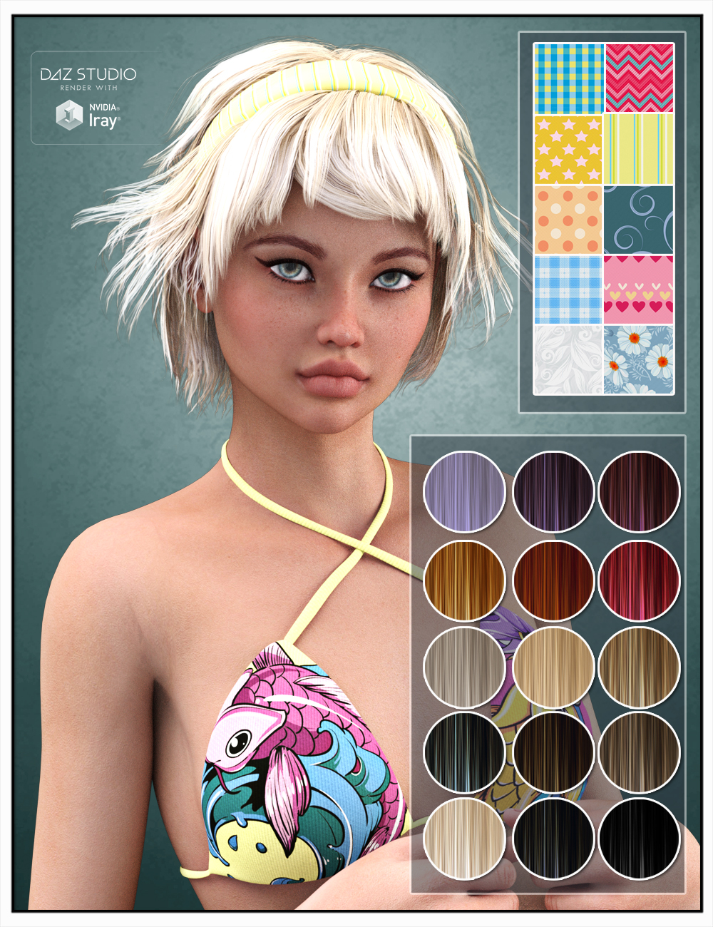 Minta Hair for V4 and G2 by N/A