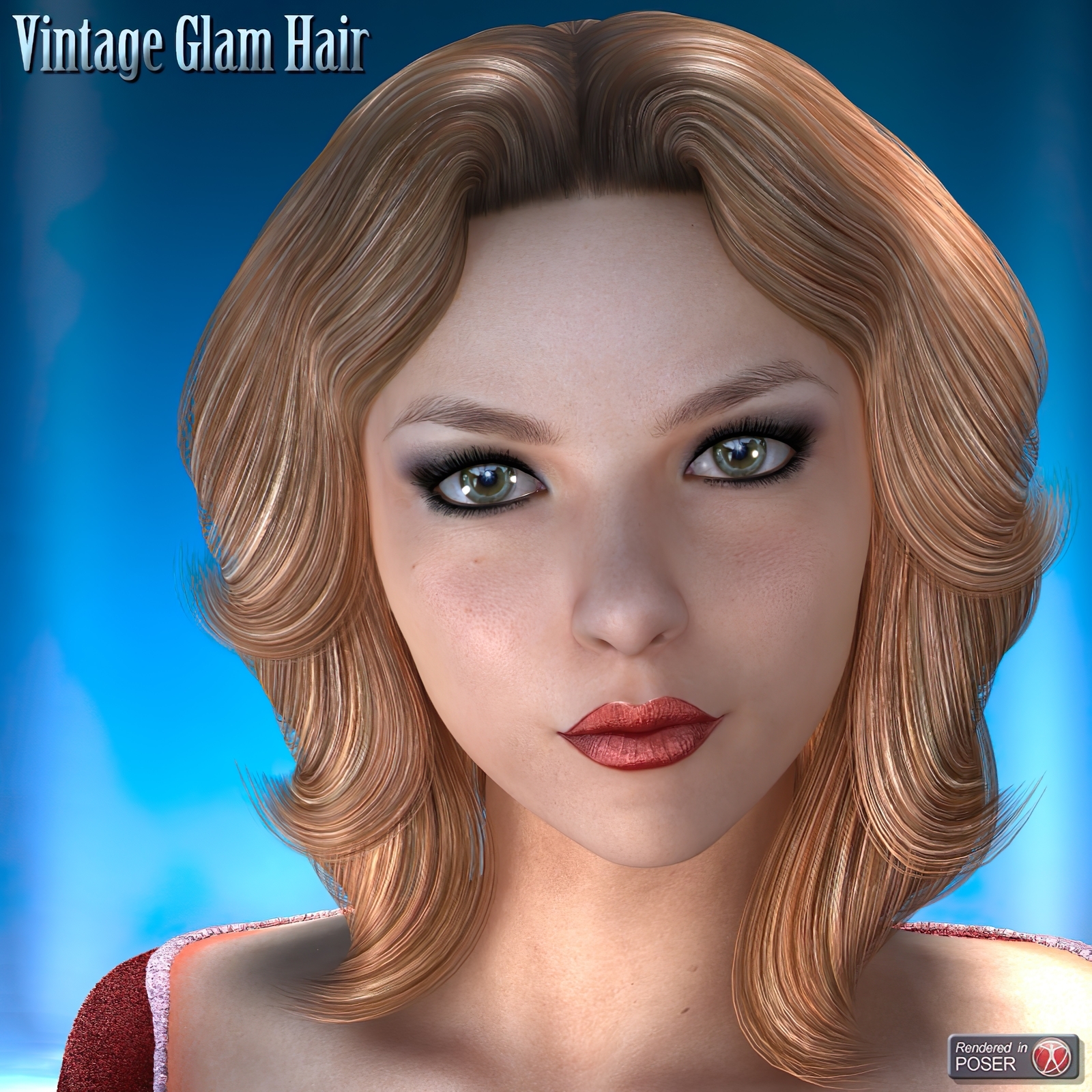 Vintage Glam Hair by N/A
