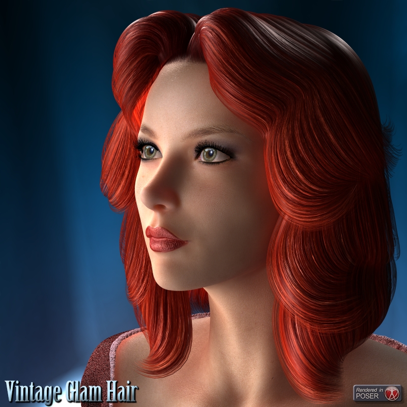 Vintage Glam Hair by N/A