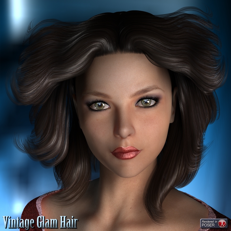 Vintage Glam Hair by N/A