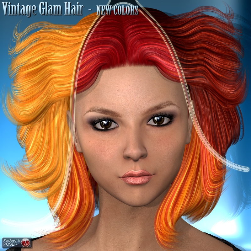 Vintage Glam Hair - NEW COLORS by N/A
