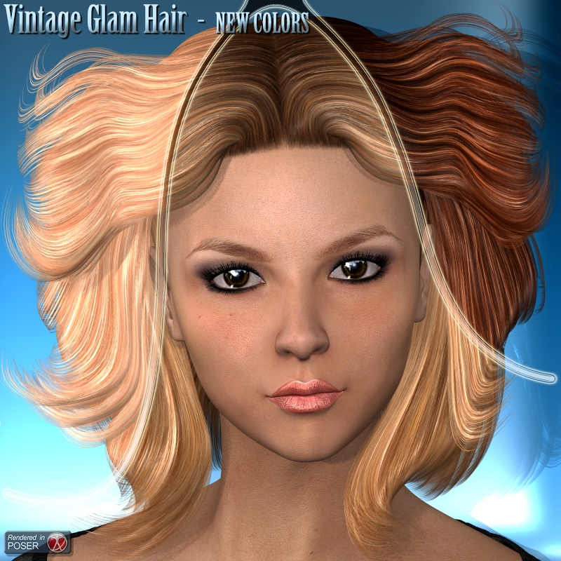 Vintage Glam Hair - NEW COLORS by N/A