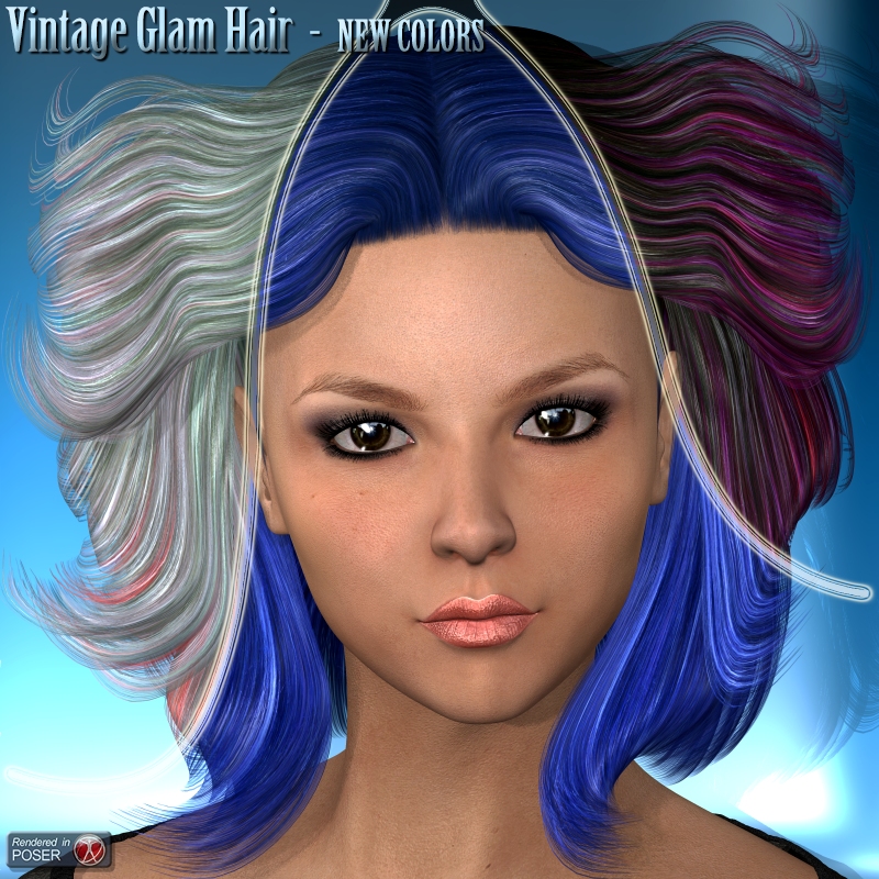 Vintage Glam Hair - NEW COLORS by N/A
