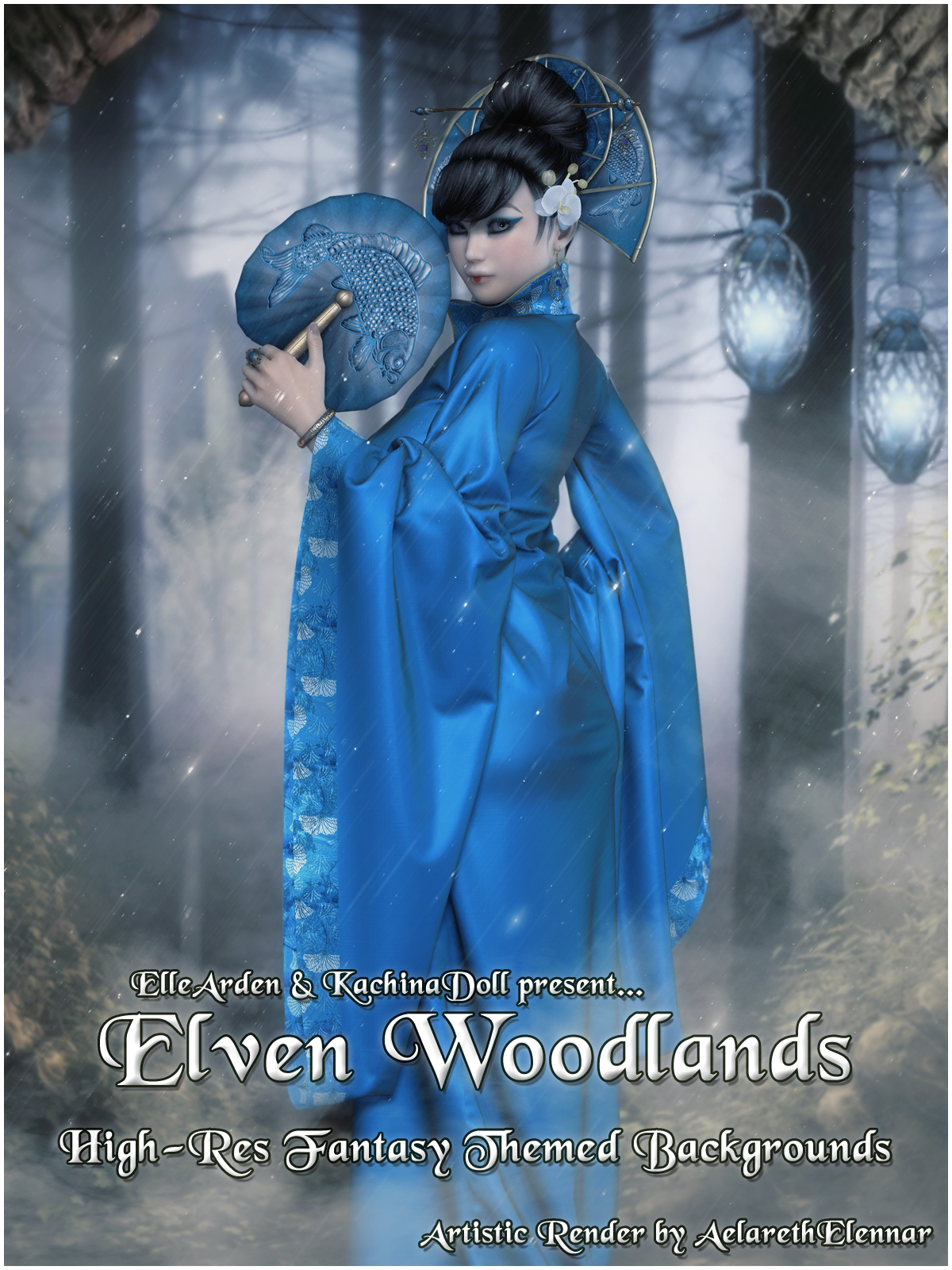 Elven Woodlands Backgrounds by N/A
