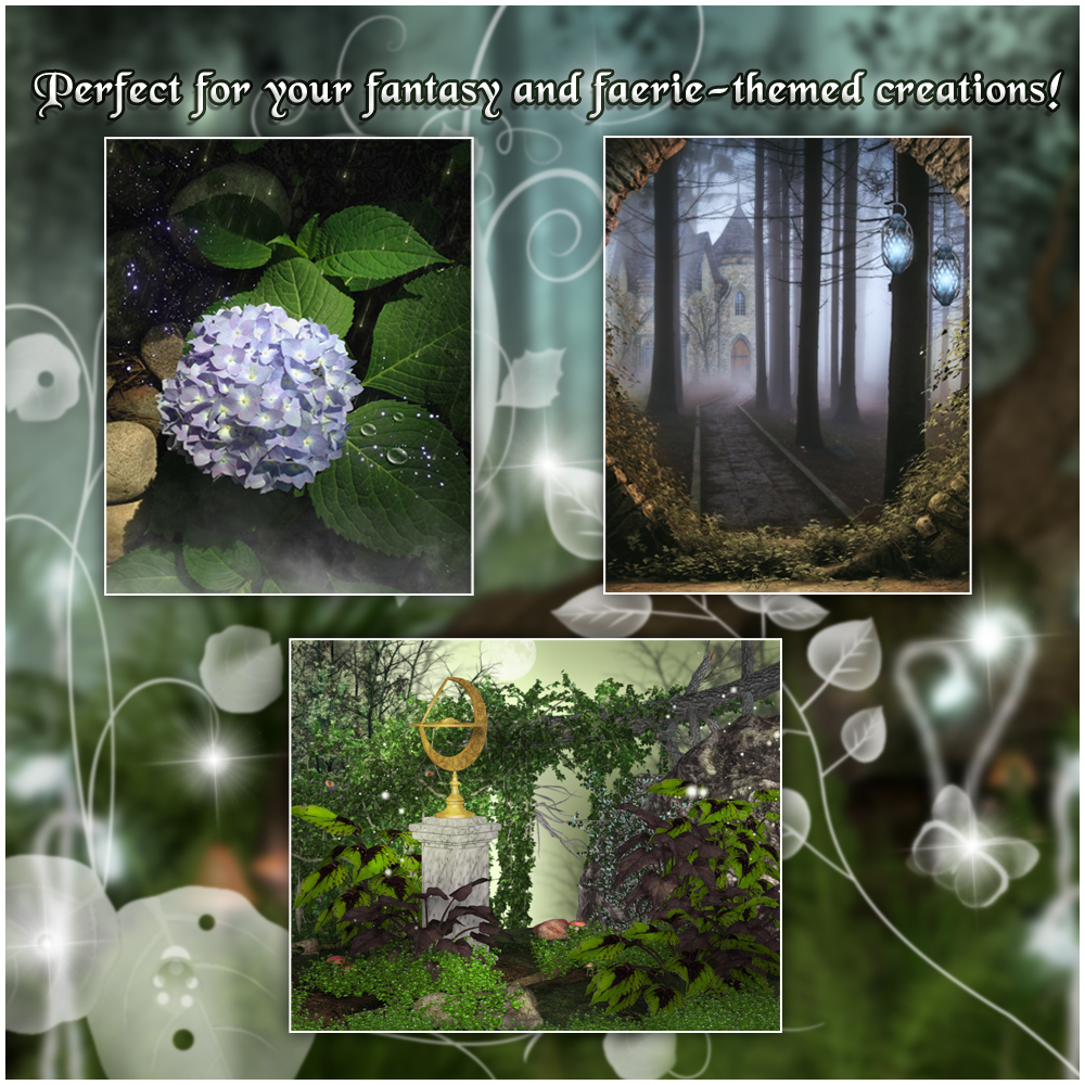 Elven Woodlands Backgrounds by N/A