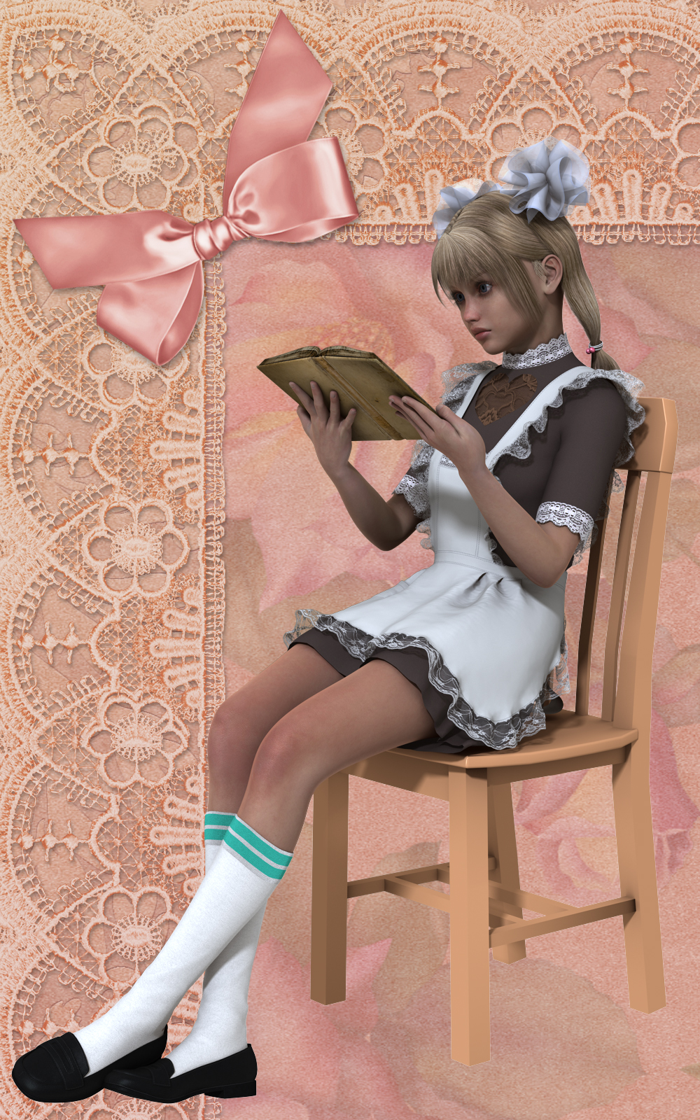 Russian School Uniform for DAZ Genesis 2 Female by N/A