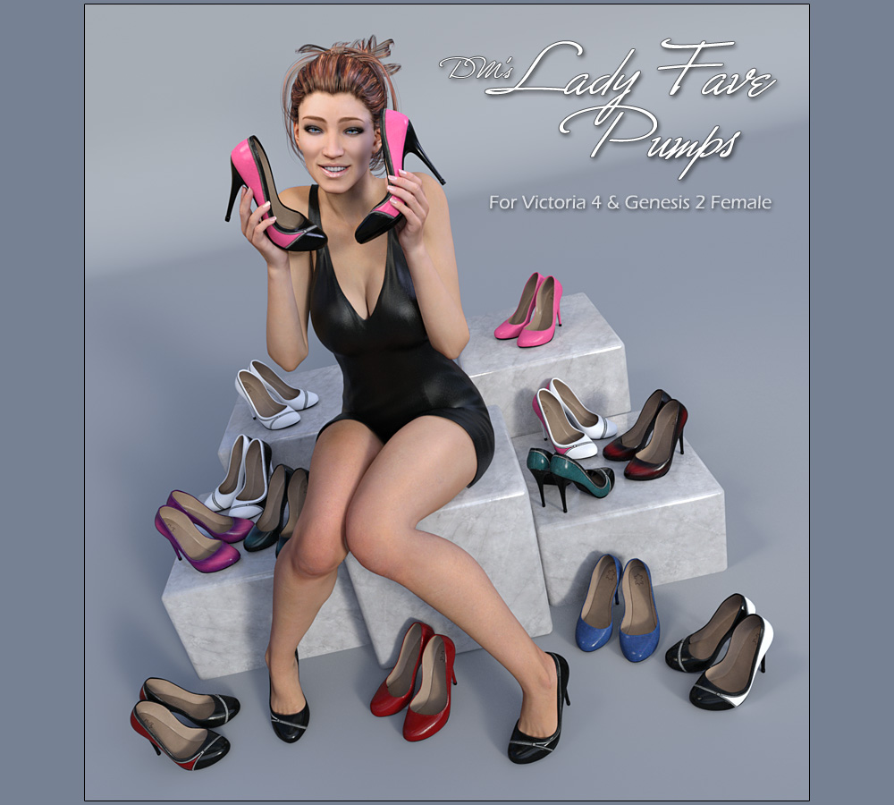 DMs Lady Fave Pumps by N/A