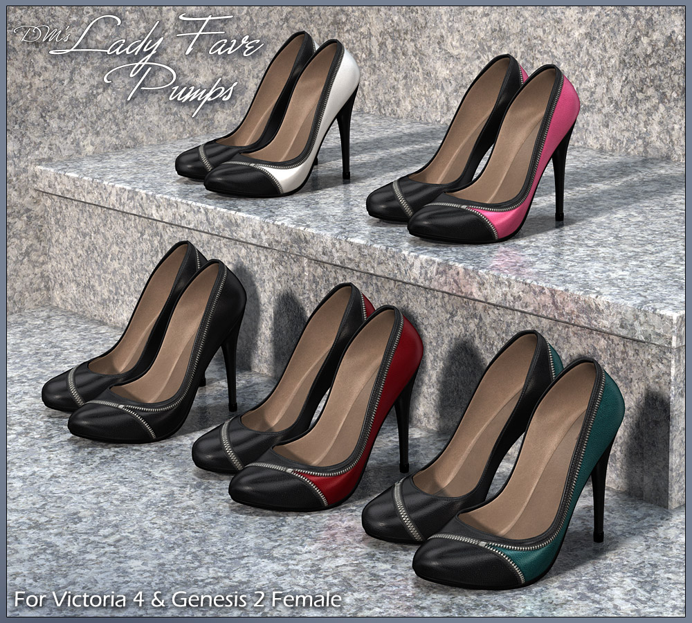 DMs Lady Fave Pumps by N/A