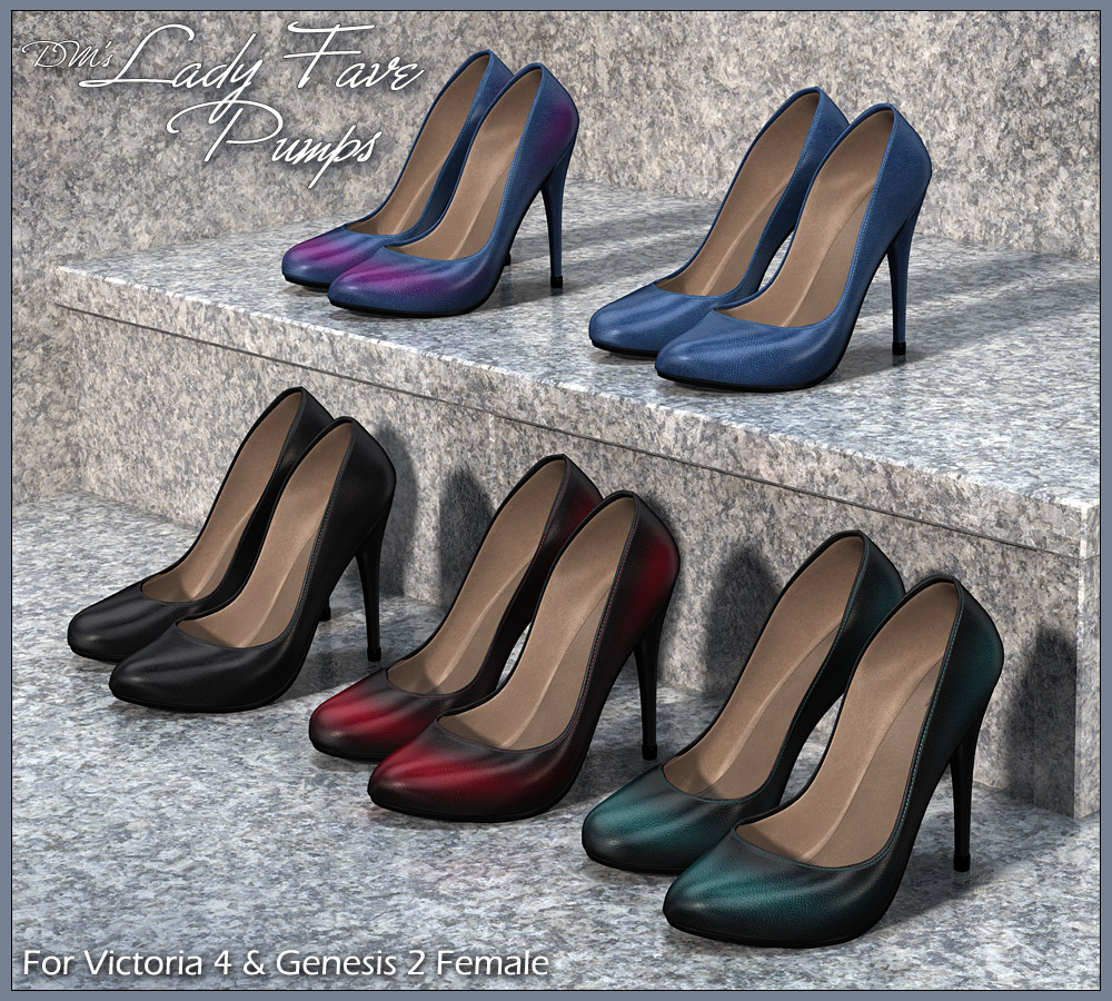 DMs Lady Fave Pumps by N/A