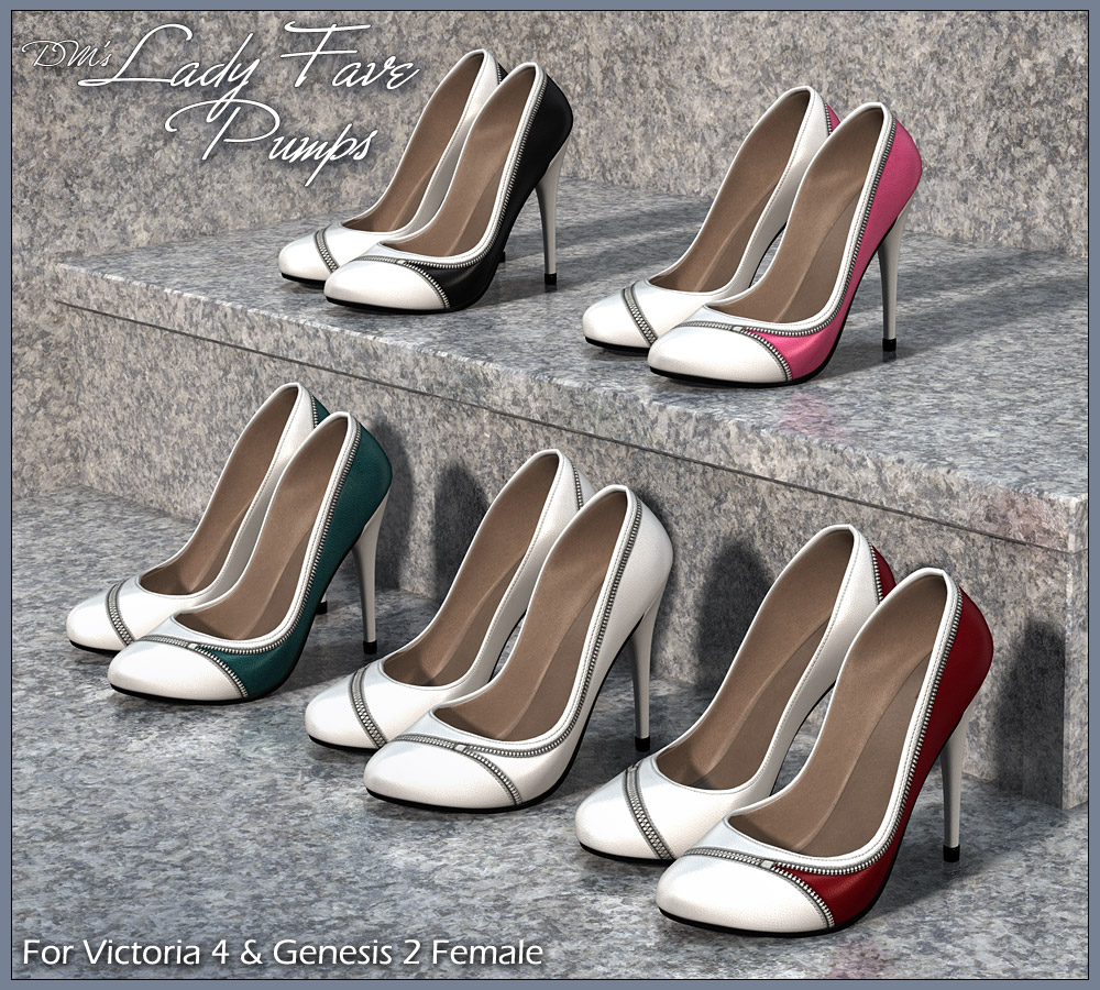 DMs Lady Fave Pumps by N/A