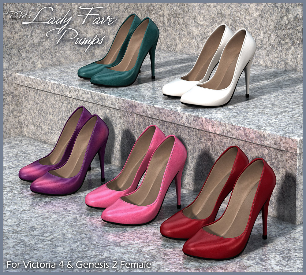 DMs Lady Fave Pumps by N/A